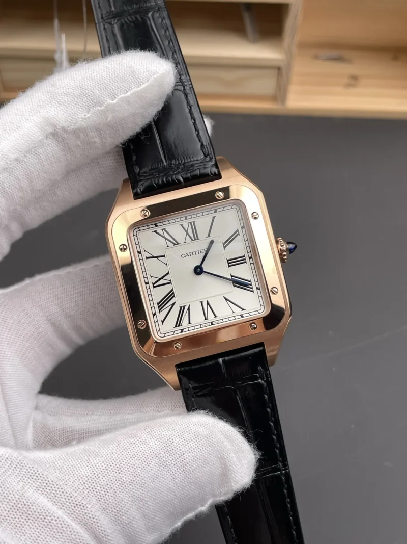 Cartier Santos-Dumont Rose Gold 46.6x33.9mm