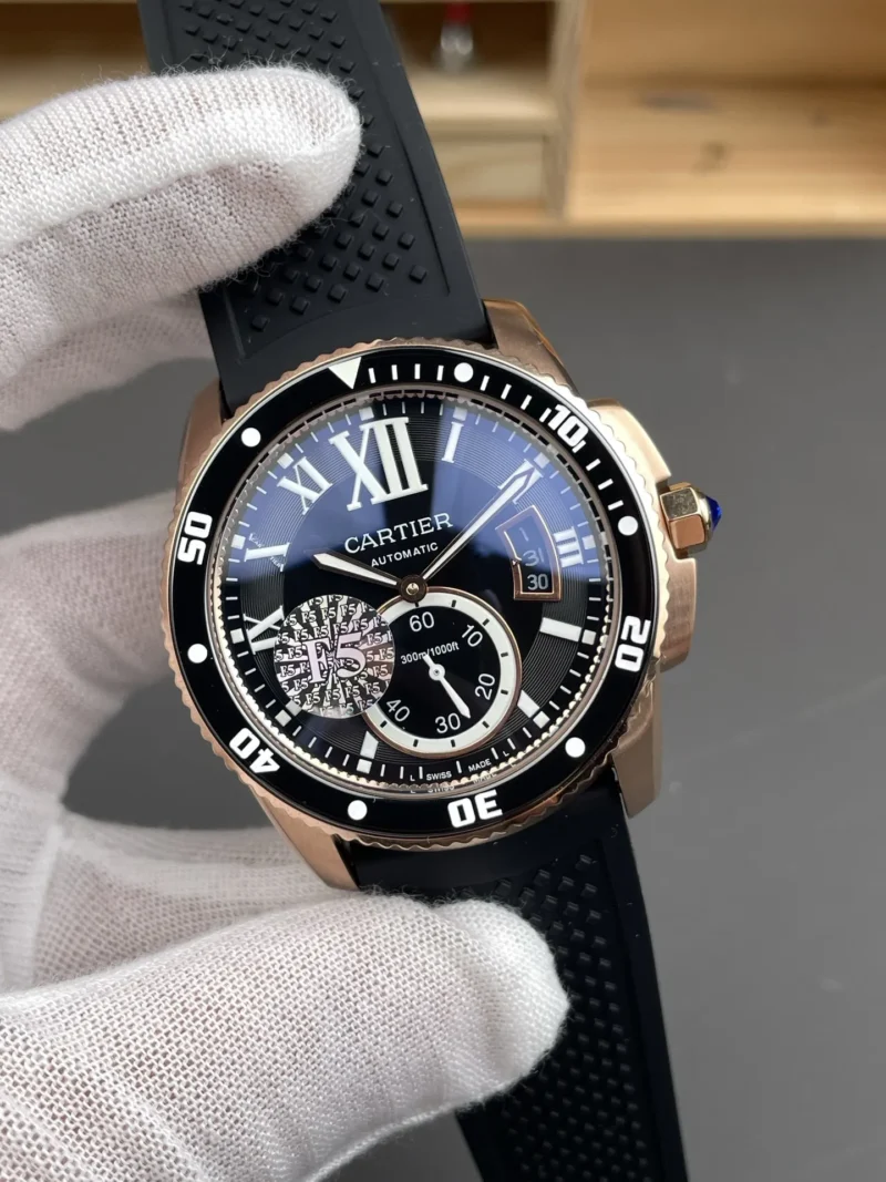 Cartier Calibre Rose Gold 42mm