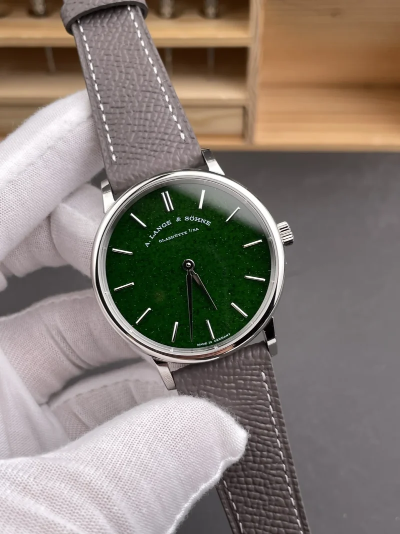 A. Lange & Sohne Saxonia Green Dial 39mm