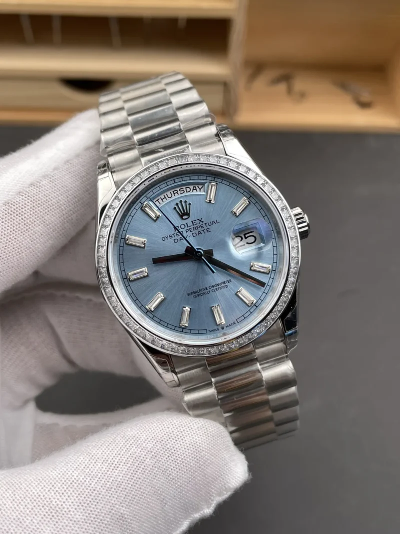 Rolex Day-Date Baguette Diamond 36mm