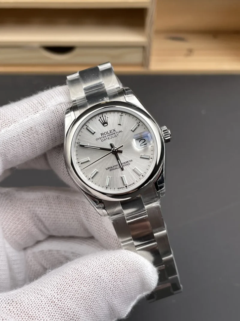 Rolex Datejust Silver Dial Ladies 31mm