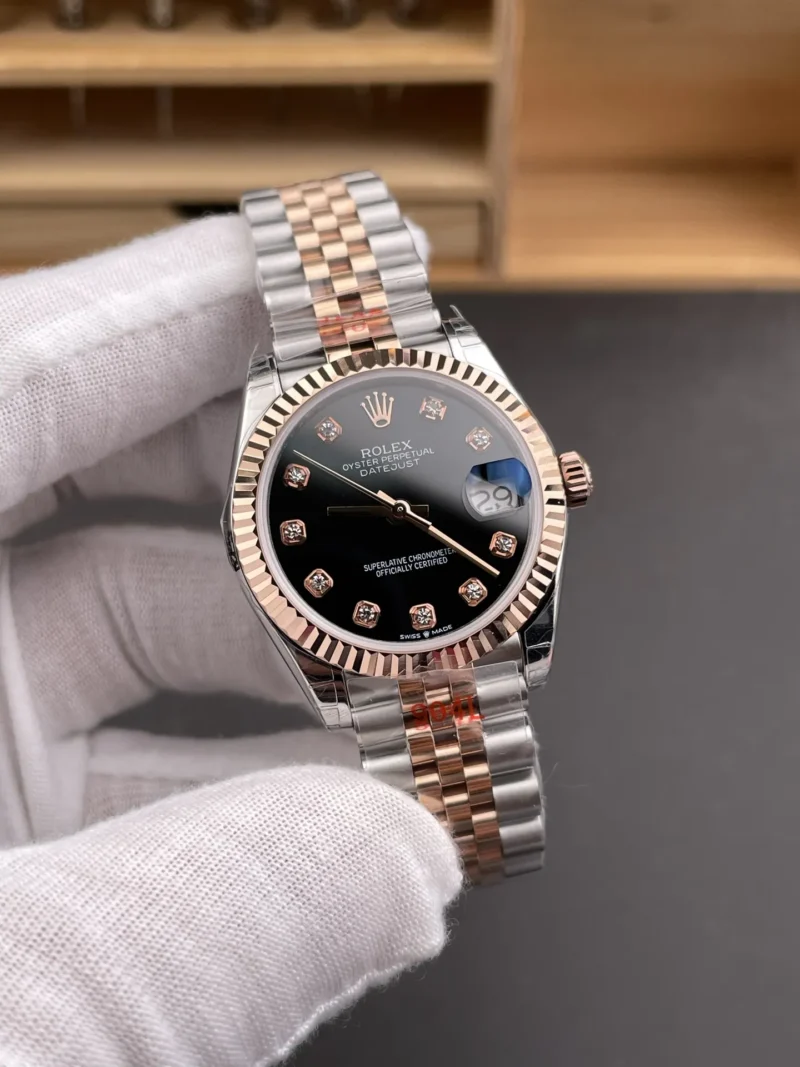 Rolex Datejust Rose Gold Ladies 31mm