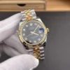 Rolex Datejust Two-Tone Black Ladies 31mm