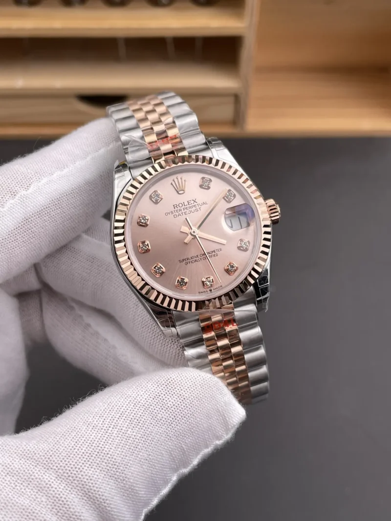 Rolex Datejust Rose Gold Ladies 31mm