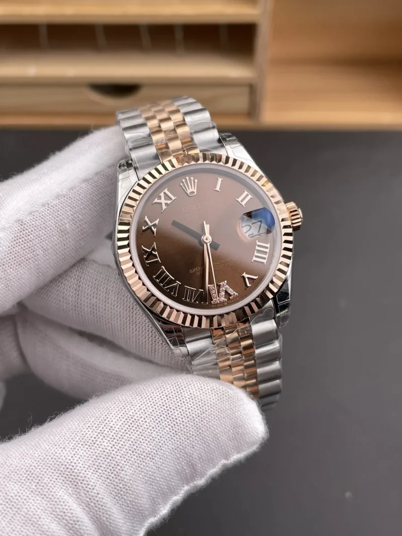 Rolex Datejust Rose Gold Ladies 31mm