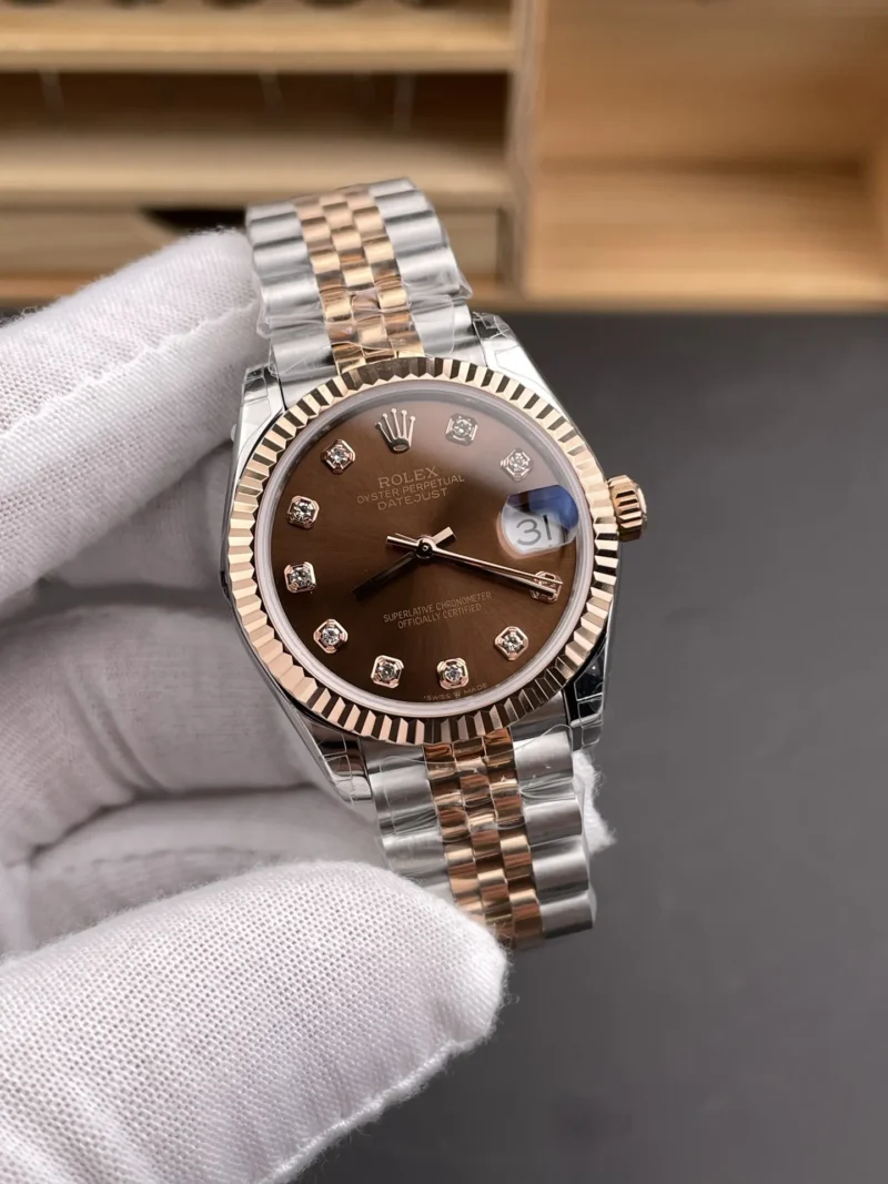 Rolex Datejust Rose Gold Ladies 31mm