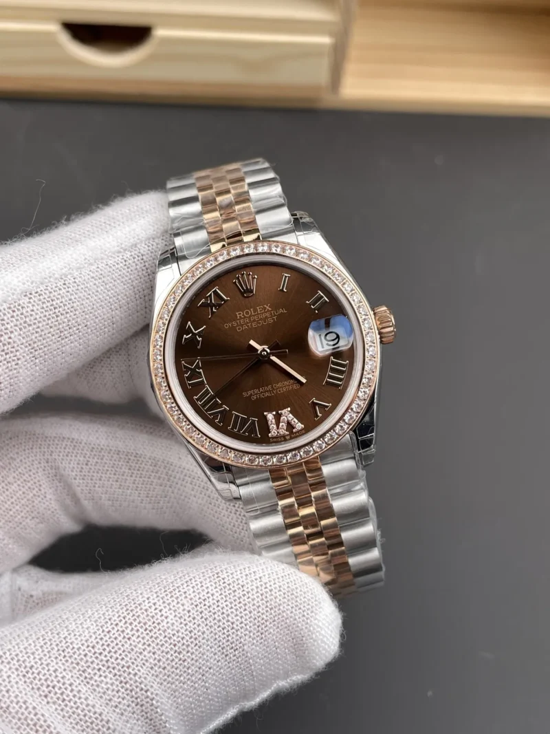 Rolex Datejust Rose Gold Ladies 31mm