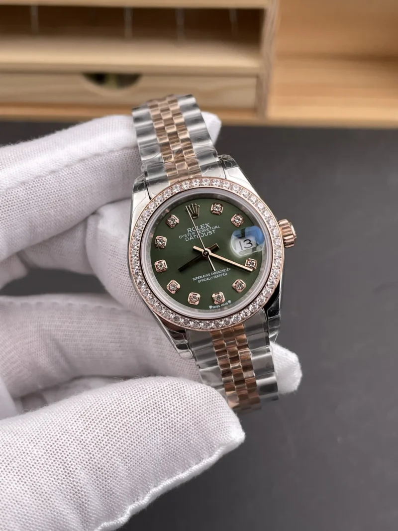 Rolex Datejust Rose Gold Ladies 28mm