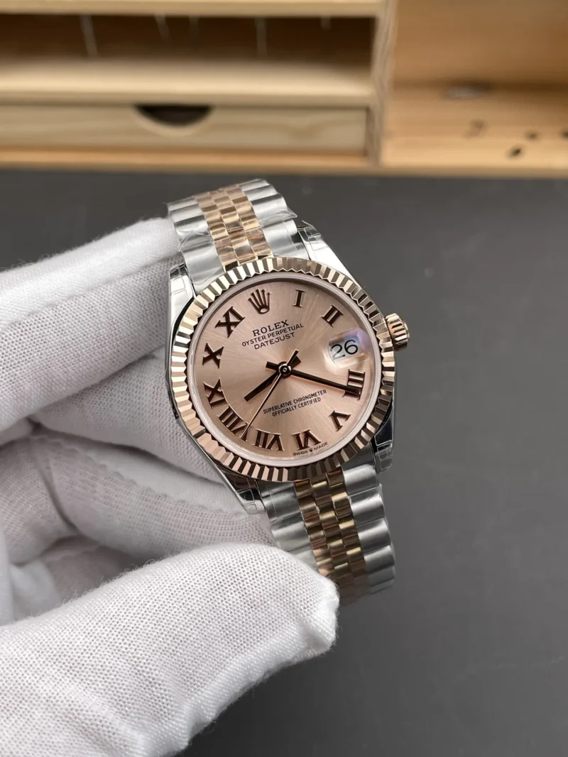 Rolex Datejust Rose Gold Ladies 31mm