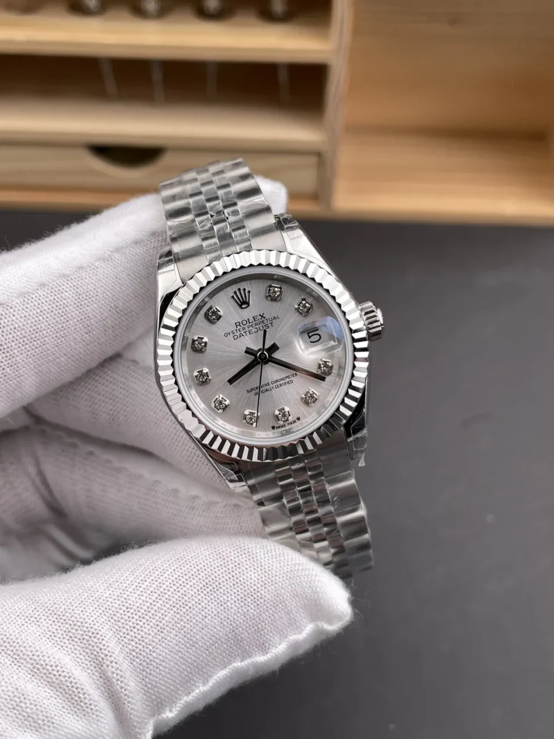 Rolex Datejust Diamond Markers Ladies 28mm