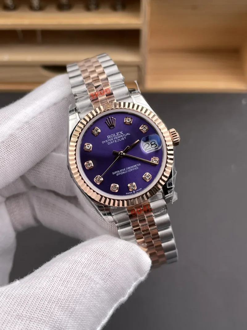 Rolex Datejust Rose Gold Ladies 31mm