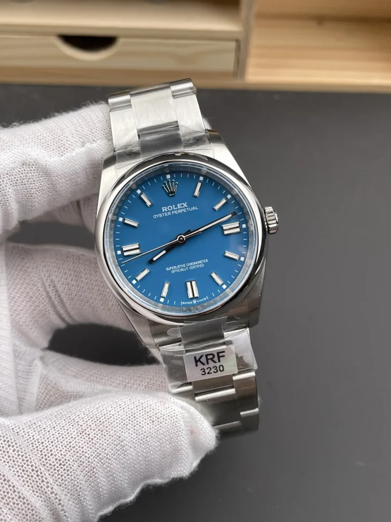 Rolex Oyster Perpetual Blue Dial 36mm