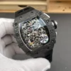 Richard Mille RM Carbon Fiber 49.4x44.50mm