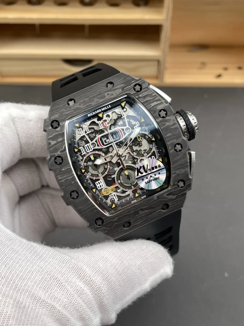 Richard Mille RM Carbon Fiber 49.4x44.50mm
