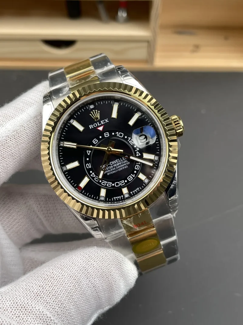 Rolex Sky-Dweller Two-Tone Black 42mm