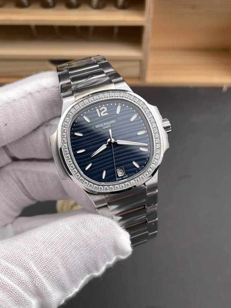 Patek Philippe Nautilus Diamond Bezel 35.2mm