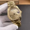 Rolex Day-Date Yellow Baguette Diamond 40mm