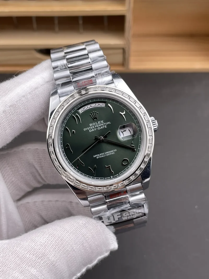 Rolex Day-Date Baguette Diamond 40mm