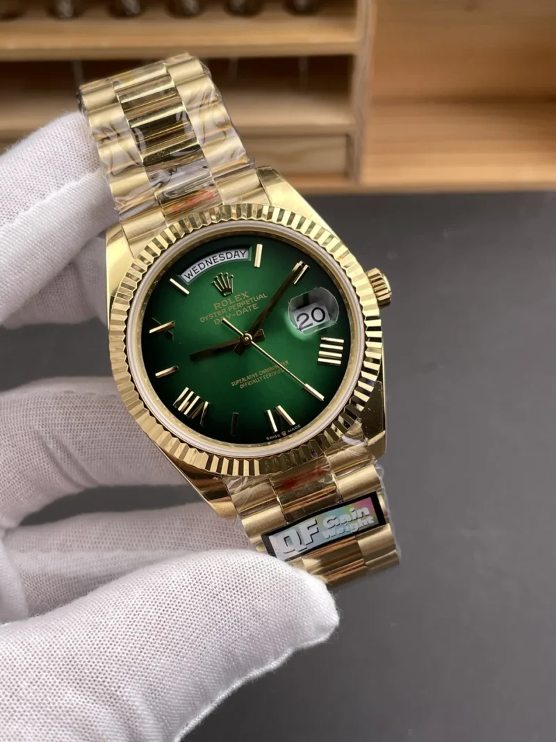 Rolex Day-Date Smoked Green 40mm