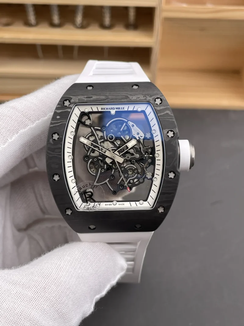 Richard Mille RM 055 Carbon Fiber 49.9x42.7mm