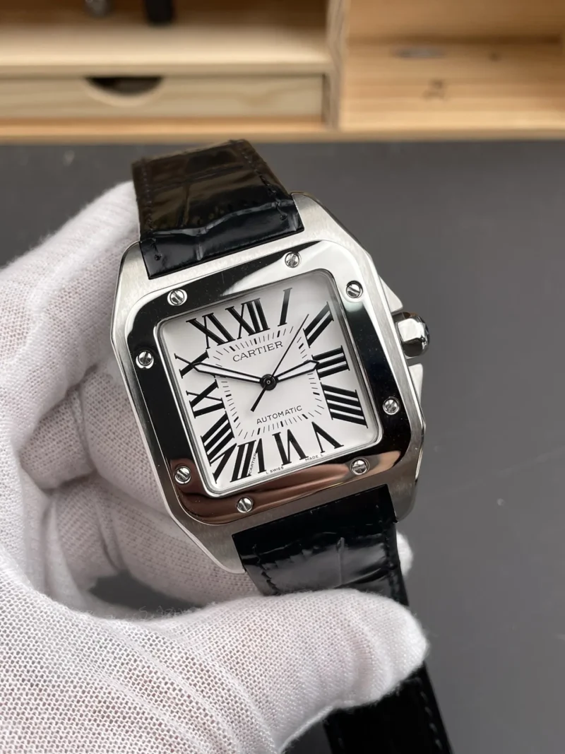 Cartier Santos White 44.2x35.6mm