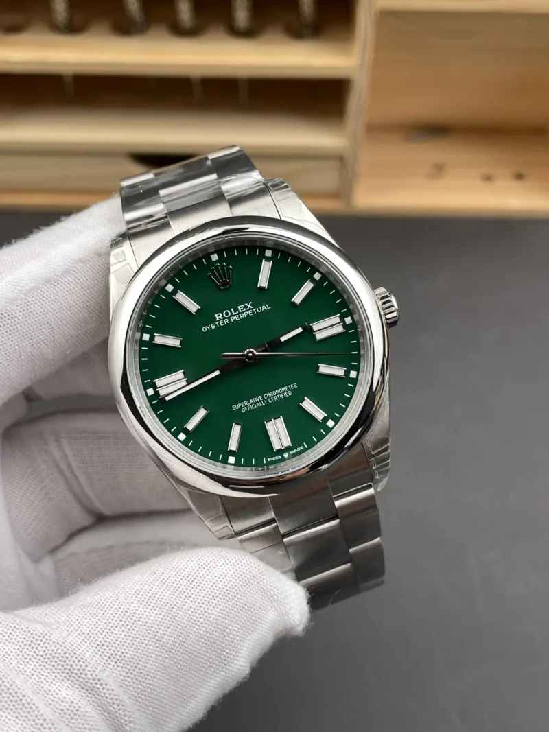 Rolex Datejust Green Dial 41mm