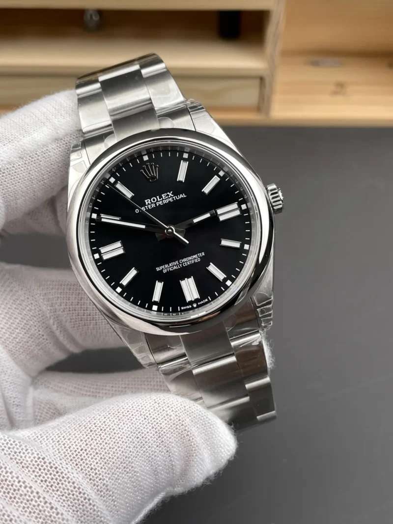 Rolex Oyster Perpetual Black 41mm