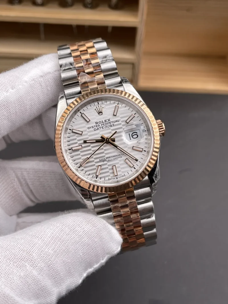 Rolex Datejust Two-Tone Rose Gold 36mm
