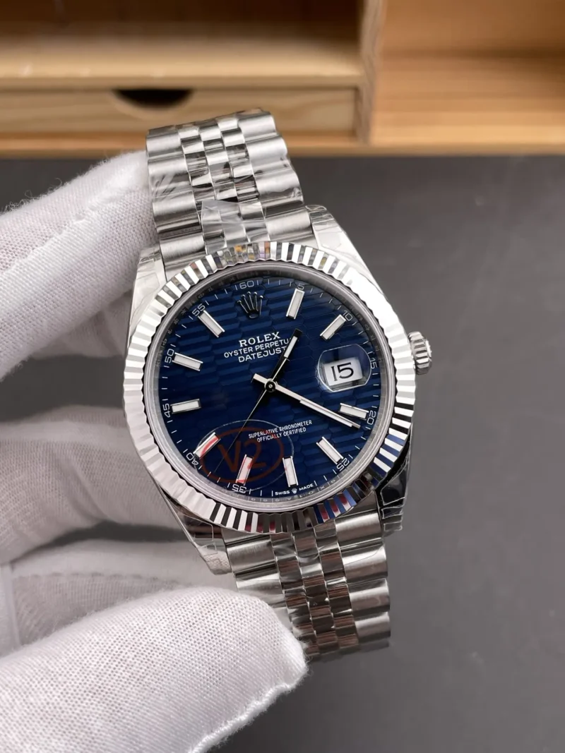 Rolex Datejust Blue Grid 41mm
