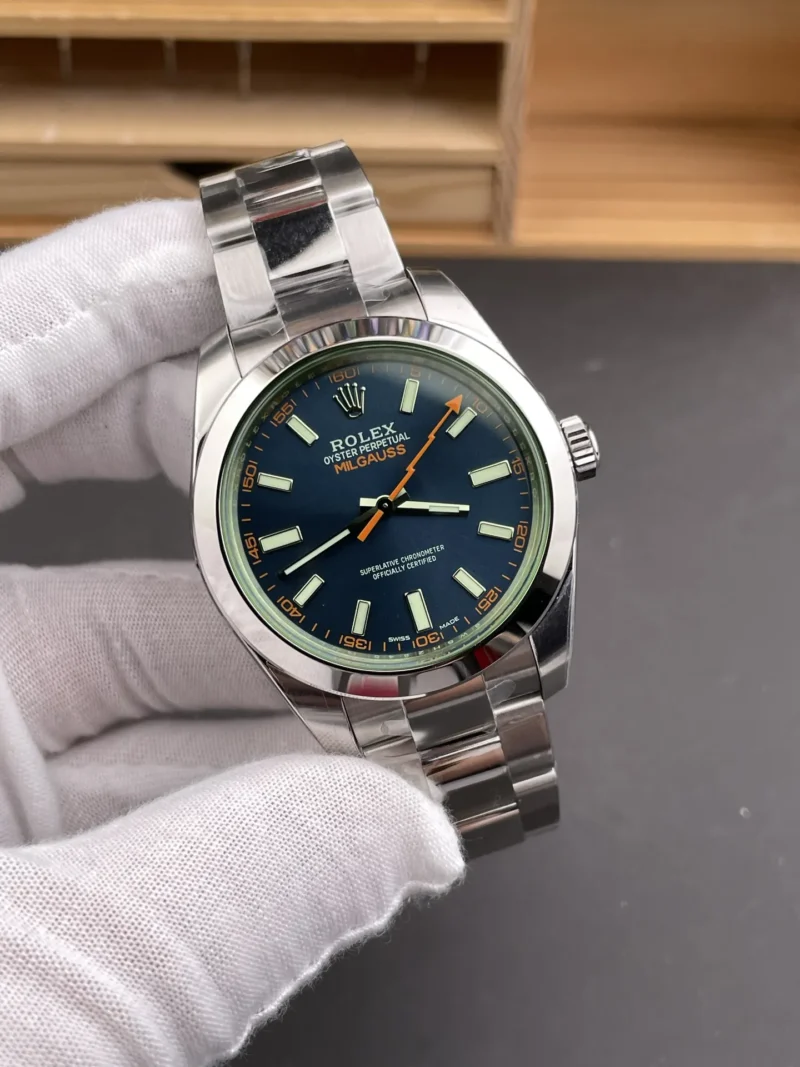 Rolex Milgauss Blue Dial 40mm
