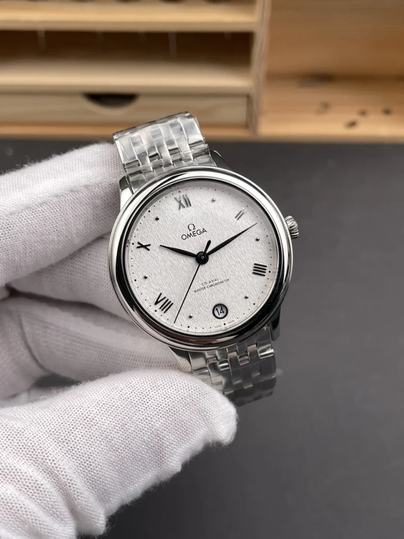 Omega De Ville Silver Dial 34mm