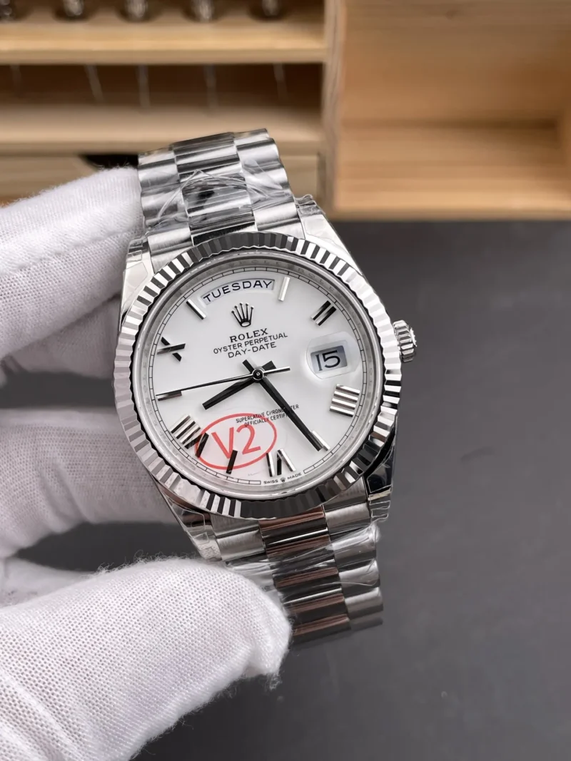 Rolex Day-Date White 40mm