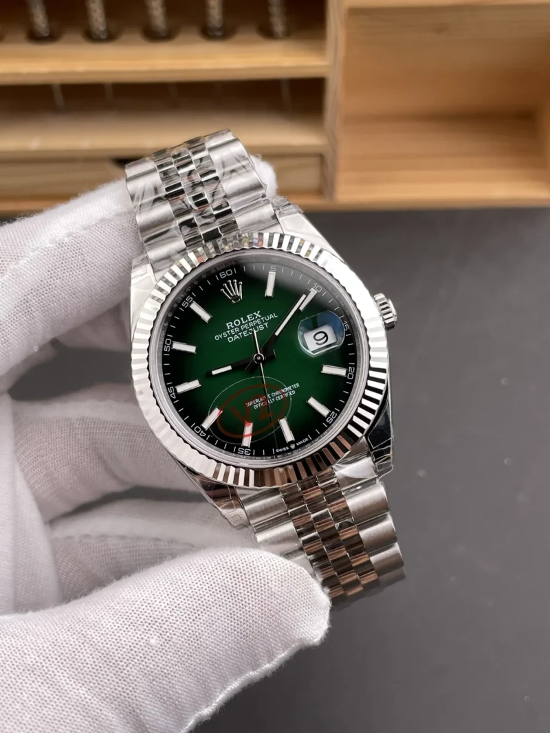 Rolex Datejust Smoked Green 41mm