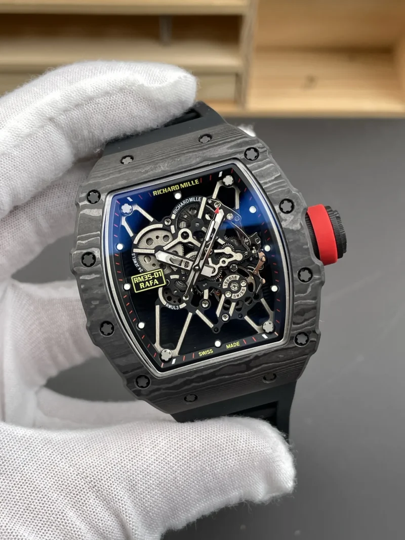 Richard Mille RM35-01 Carbon Fiber 51x42mm