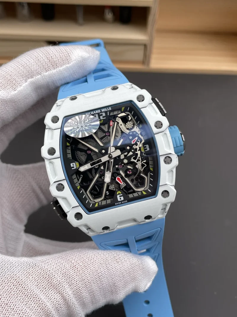 Richard Mille RM35-03 RMAL2 Carbon Fiber 50x43.2mm