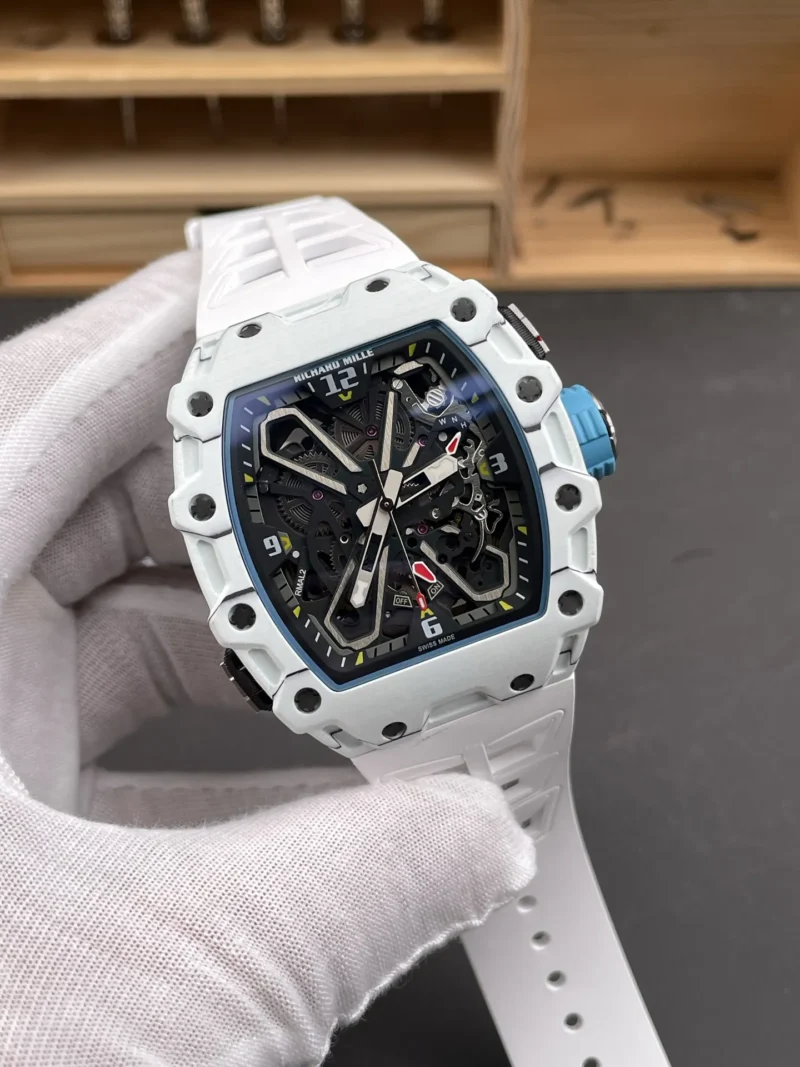 Richard Mille RM35-03 RMAL2 Carbon Fiber 50x43.2mm
