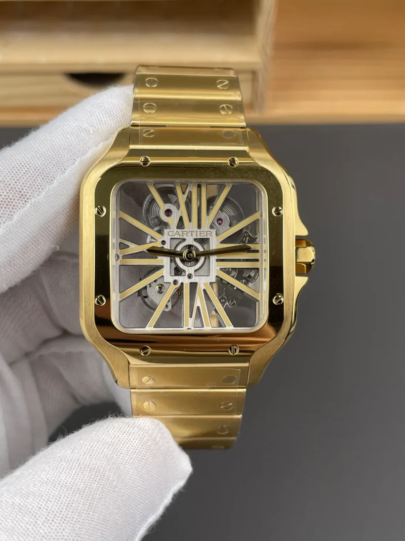 Cartier Santos Skeleton