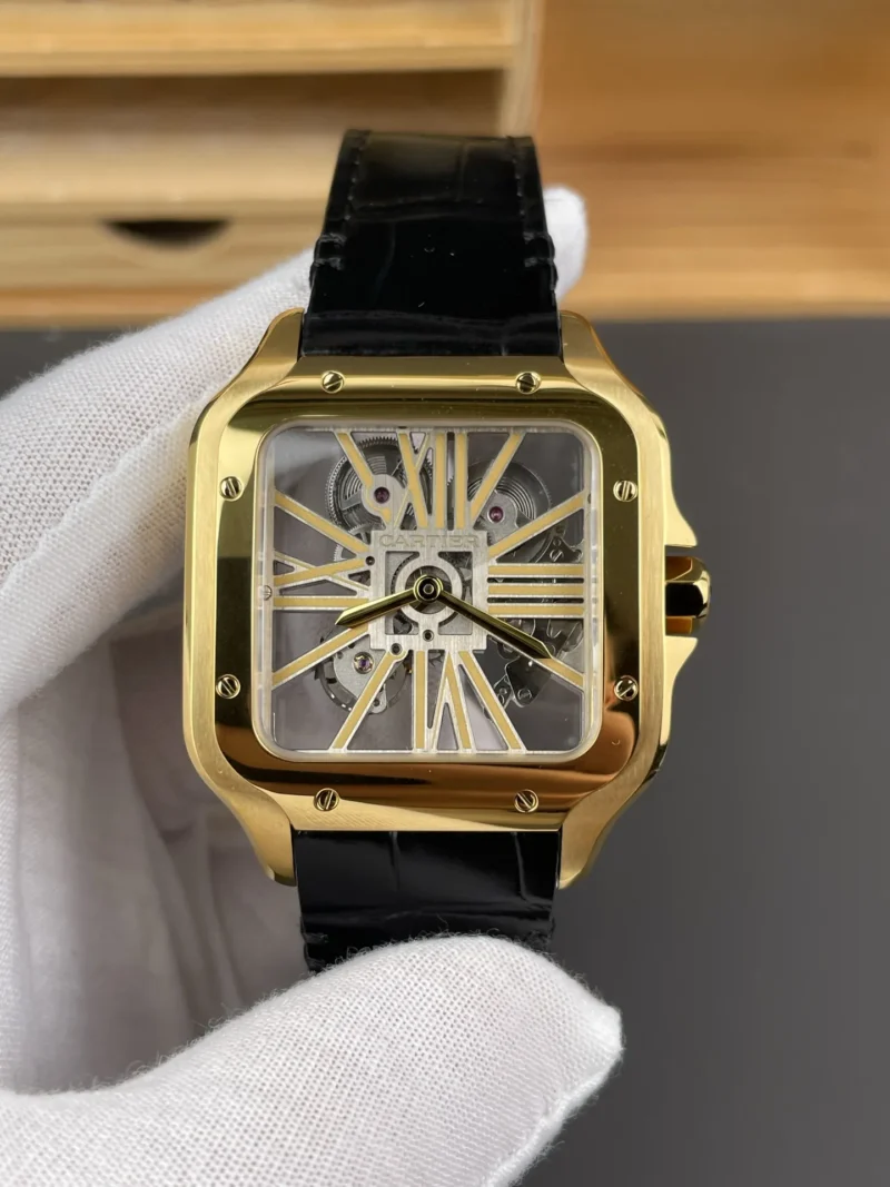 Cartier Santos Skeleton