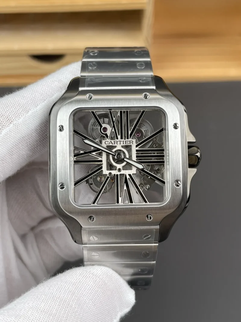Cartier Santos Skeleton