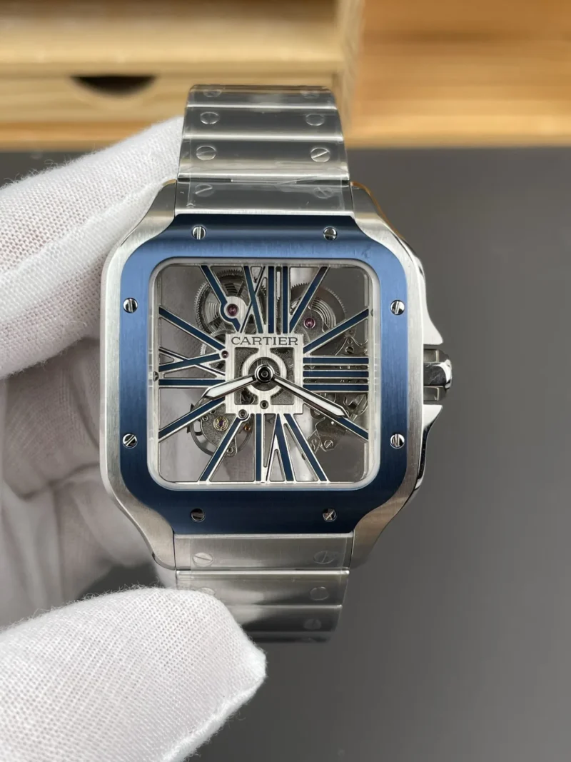 Cartier Santos Skeleton