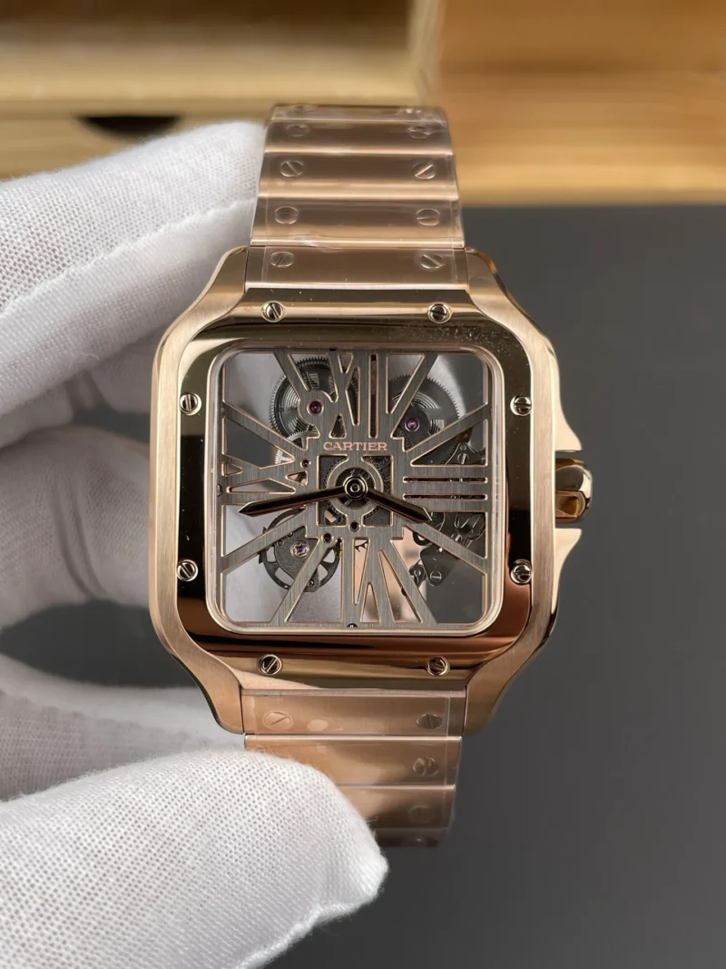 Cartier Santos Rose Gold