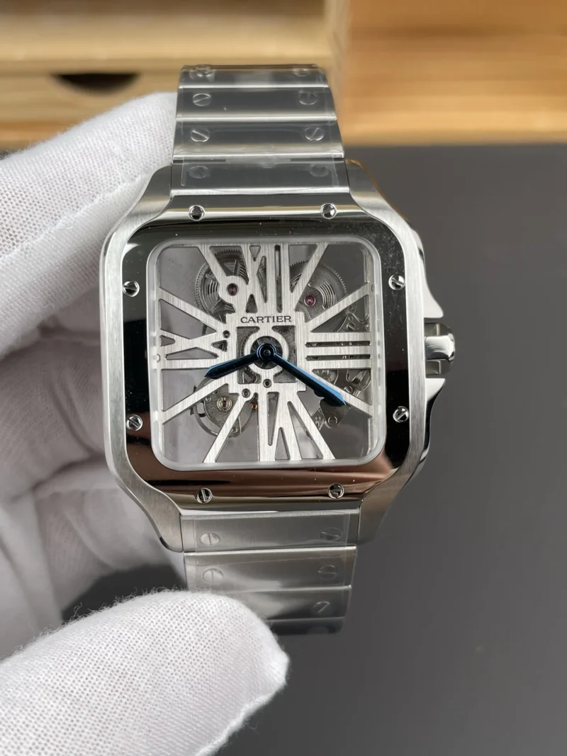 Cartier Santos Skeleton