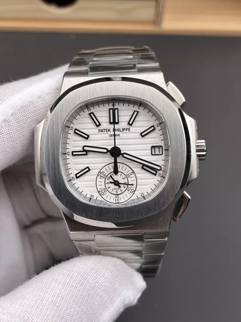 Patek Philippe Nautilus 5980 White Dial 40.5mm
