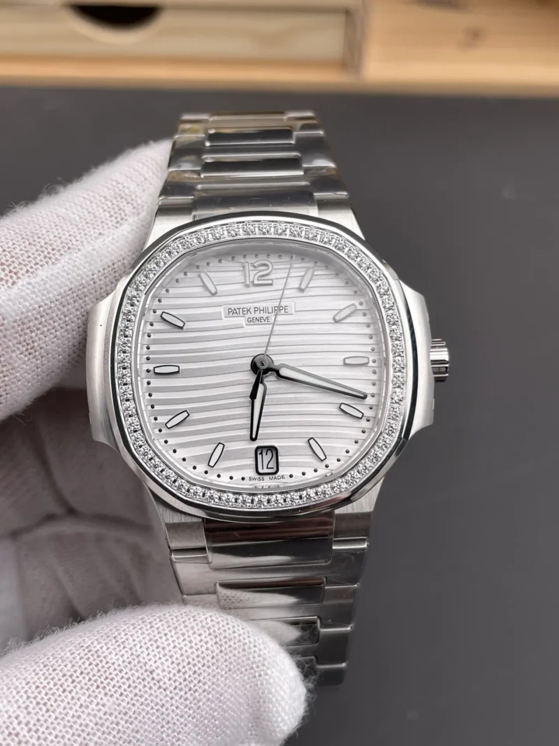 Patek Philippe Nautilus 7118 Diamond Bezel 35.2mm