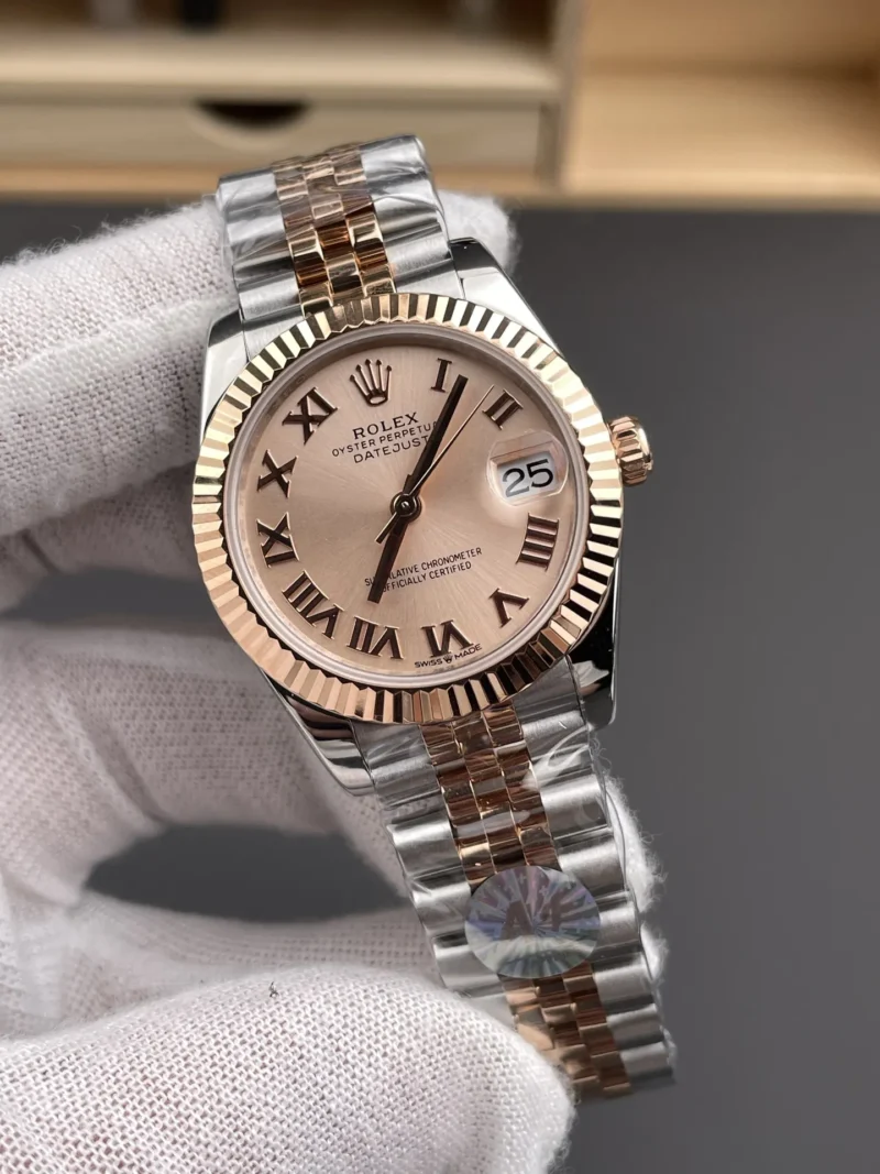 Rolex Datejust Two-Tone Rose Gold Ladies 31mm