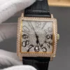 Franck Muller Master Square Rose Gold Diamond 36x36mm
