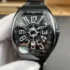 Franck Muller Vanguard Steel Black Dial 44x54mm