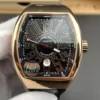 Franck Muller Vanguard Rose Gold Black Dial 44x54mm