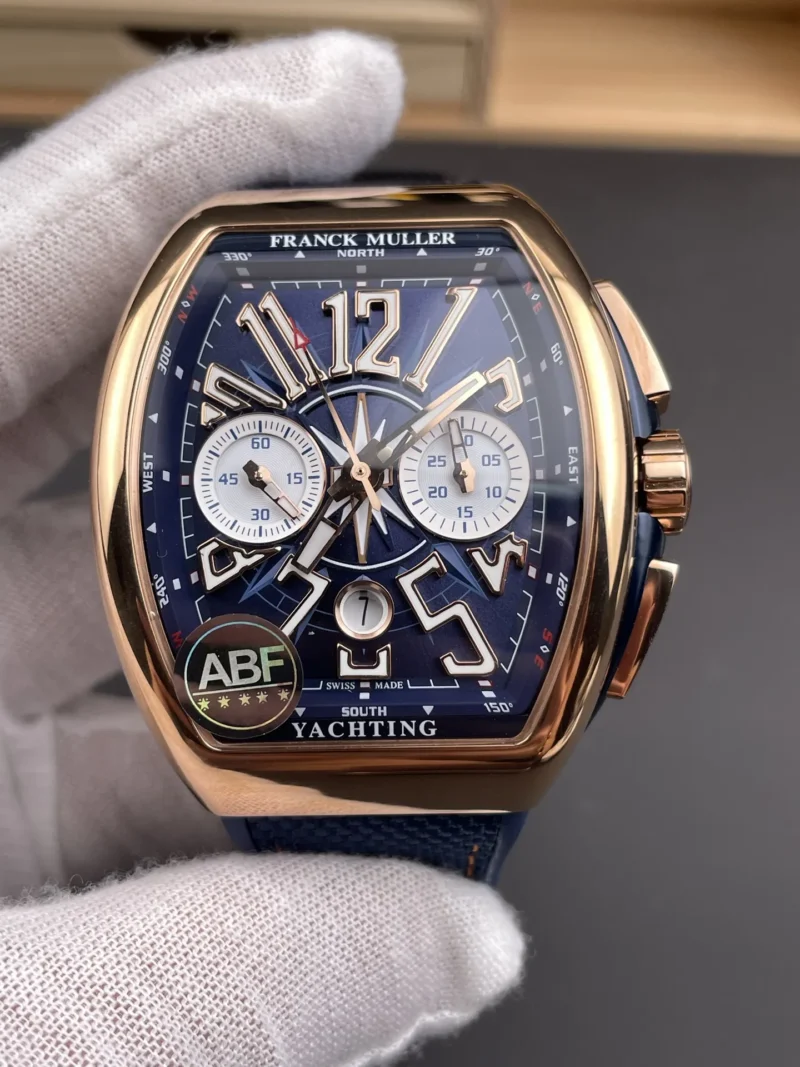 Franck Muller Vanguard Rose Gold Chronograph 44x53.7mm