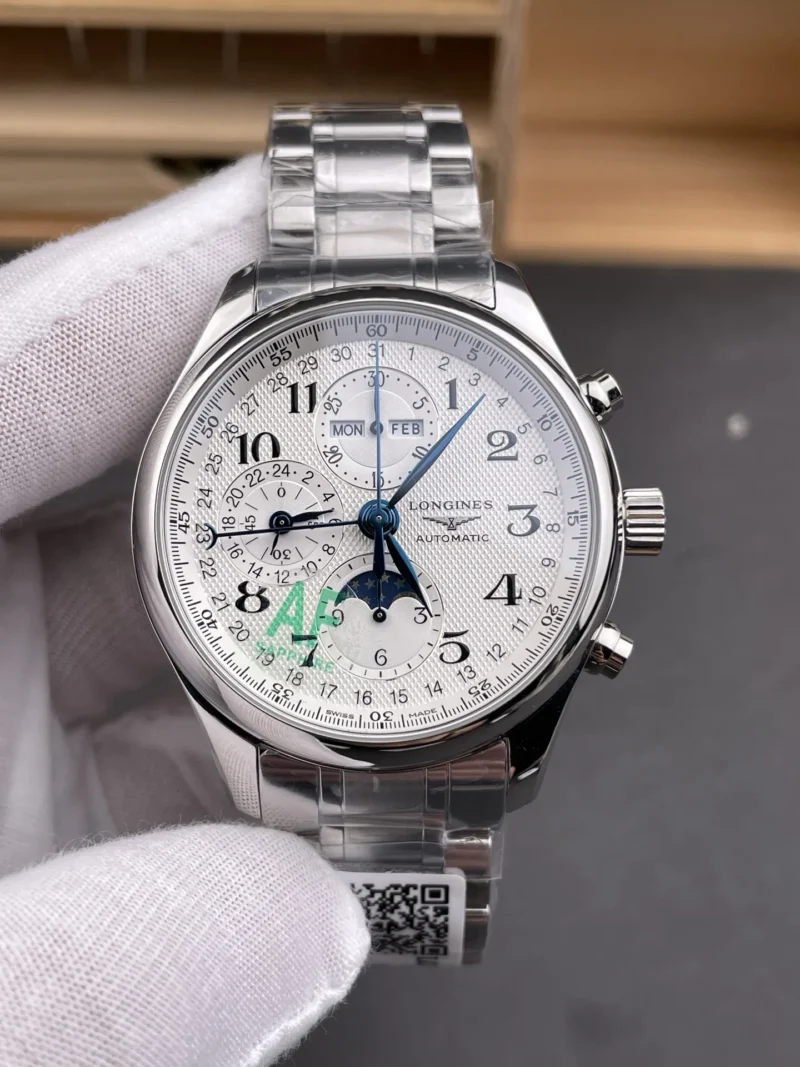Longines Master Collection White Dial 42mm